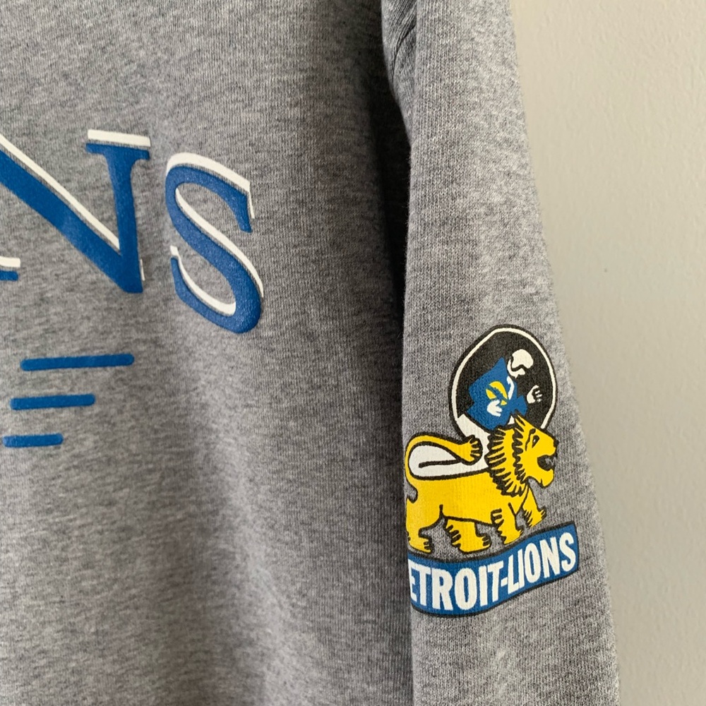 Detroit Lions Mitchell & Ness Crewneck - Picture 2 of 7